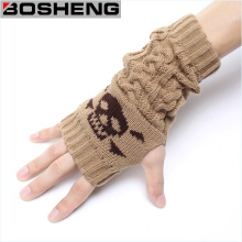 Women Fingerless Half Gloves, Winter Warm Knitted Gloves